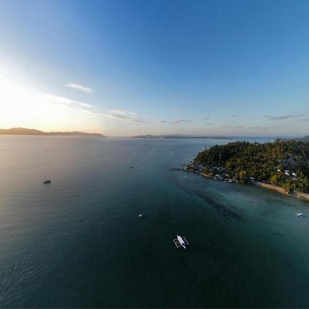 Port Barton - Paradiso Azul Campsite Beachfront With Internet Сан-Вісент Екстер'єр фото